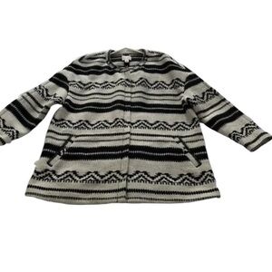 Melrose and Market Monochrome Patterned Cardigan